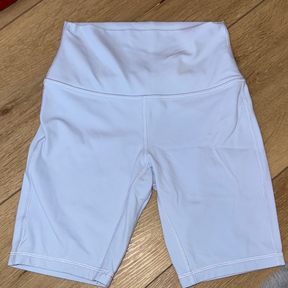 lululemon align SERENE BLUE 8” Bike Shorts